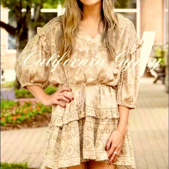 Safari Boho Mini Dress - Picture 10 of 16